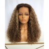 Straight&Wavy Brazilian Virgin Hair Lace Front Wig
